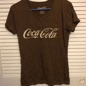 Brown Coca-Cola Shirt